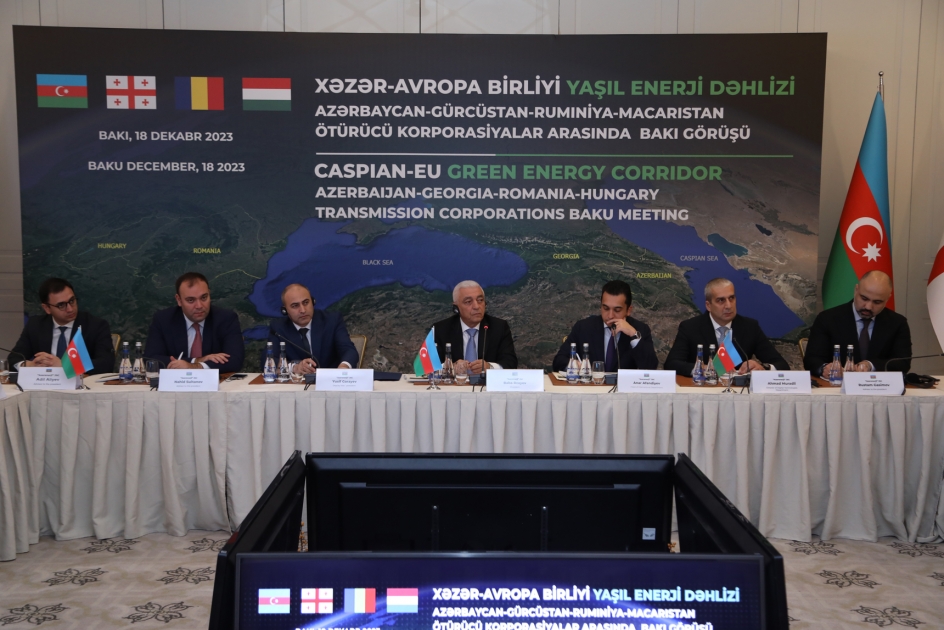 Baku hosts international event as part of “Caspian EU Green Energy Corridor” project