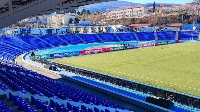 Azerbaijan finalizing preparatory work for Karabakh - MOIK game at Khankendi stadium