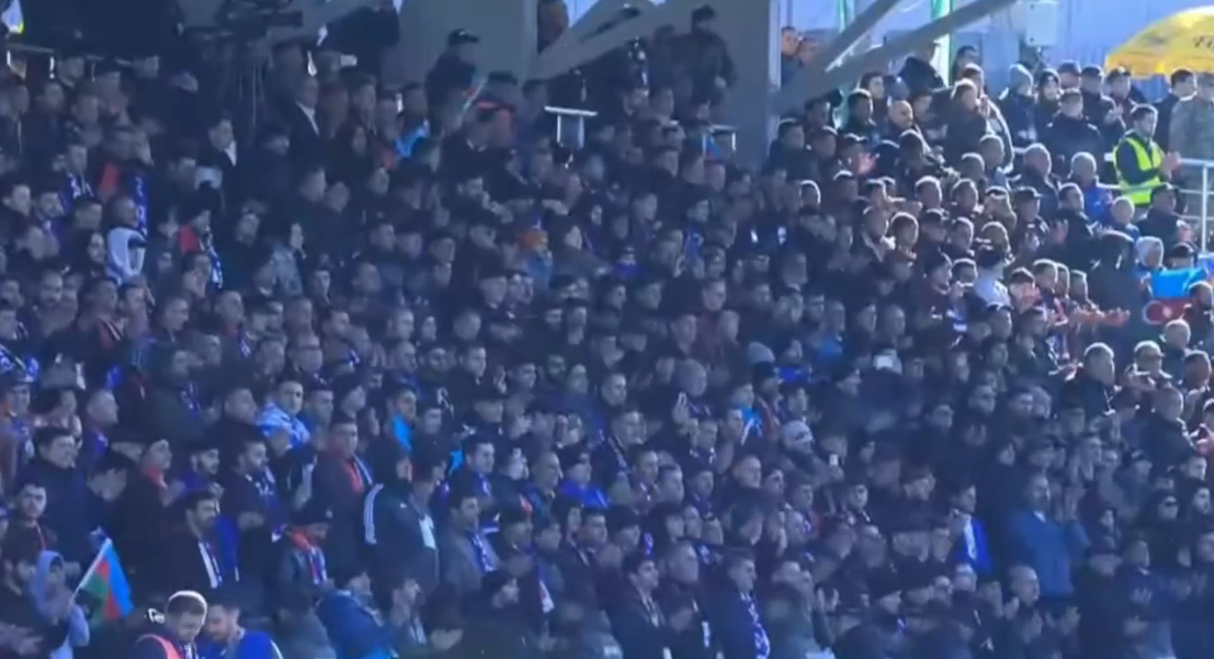 “Karabakh!” chants heard from everywhere at Khankendi stadium (VIDEO)