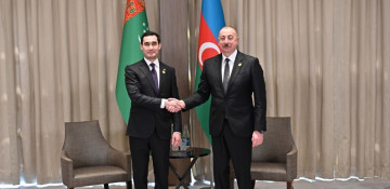 President of Turkmenistan congratulates President Ilham Aliyev