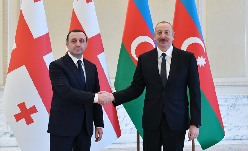 Georgian prime minister congratulates Azerbaijani leader on his birthday