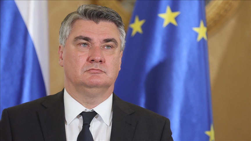 Croatia’s president congratulates Azerbaijani leader