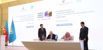 Baku to host 13th session of World Urban Forum