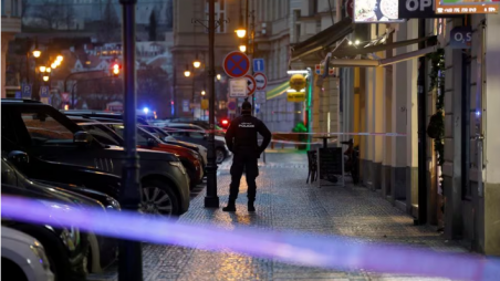 Czech Republic detains four people for endorsing shooting in Prague