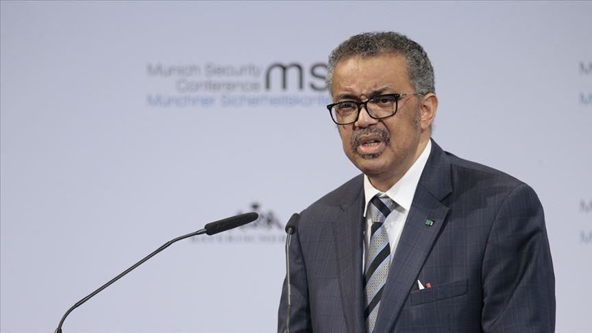 WHO head recommends wearing masks and getting vaccinated