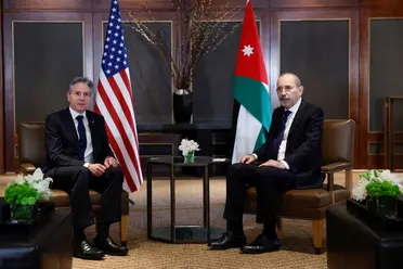 U.S. opposes displacement of Palestinians, Blinken assures Jordan's King