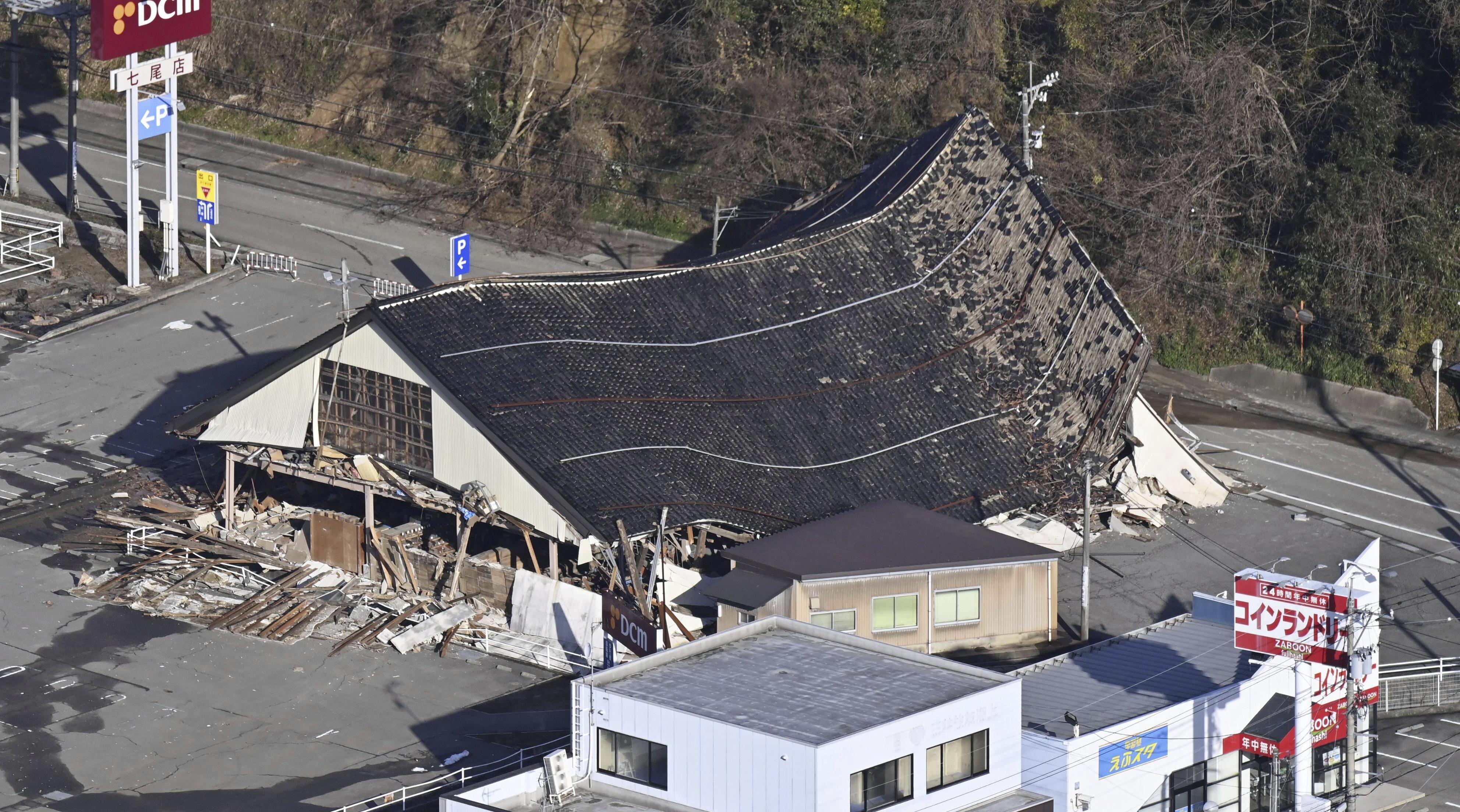 161 confirmed dead, 103 missing in Japan's quake-hit Ishikawa prefecture