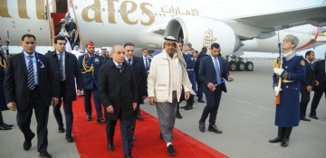 UAE president arrives in Azerbaijan for official visit