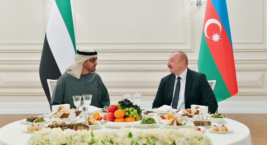 Official reception was hosted in honor of President of United Arab Amirates