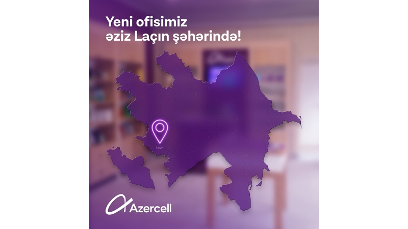 (Ad) “Azercell” expands presence in Karabakh with its third official store  in Lachin