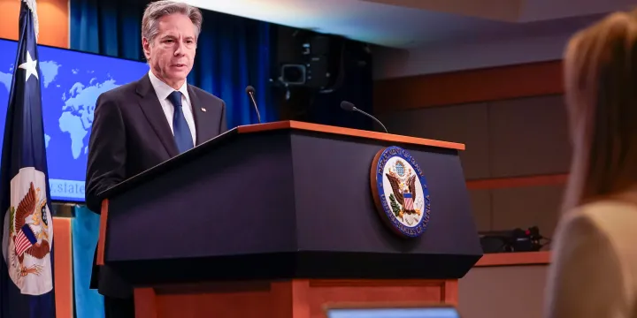 Blinken says the charge of genocide against Israel is meritless