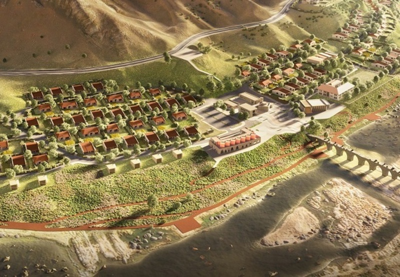 Azerbaijan unveils conceptual design of liberated Khudafarin settlement (PHOTO)