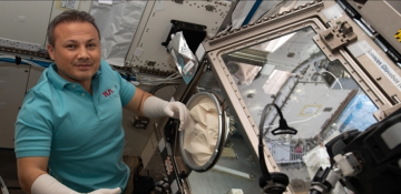 1st Turkish astronaut performs 'gMetal' experiment in space