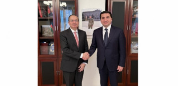 Assistant to Azerbaijani President receives Pakistani Ambassador