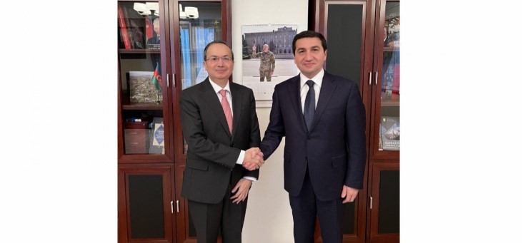 Assistant to Azerbaijani President receives Pakistani Ambassador