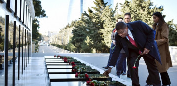 IPU Secretary General pays tribute to Azerbaijani martyrs