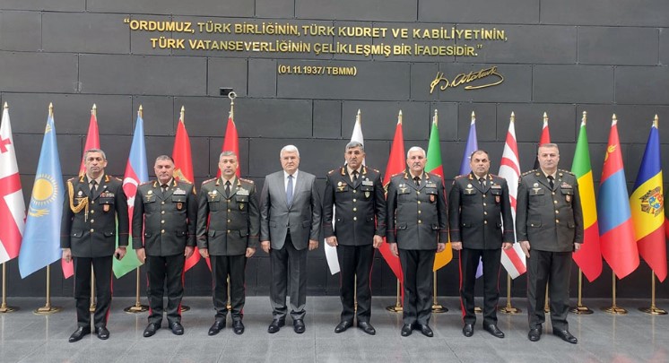 A group of high-ranking servicemen of the Azerbaijan Army continues visiting Türkiye (PHOTO)