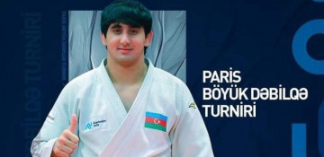 Azerbaijani judoka grabs silver at Paris Grand Slam