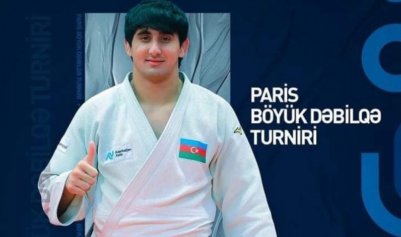 Azerbaijani judoka grabs silver at Paris Grand Slam