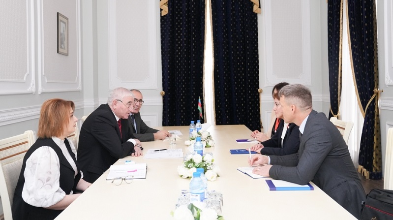 Azerbaijani CEC chairman briefs Moldovan counterpart on preparation process for presidential election
