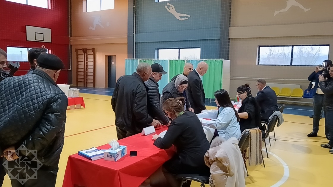 Voting in Azerbaijan’s presidential election underway in liberated Aghali