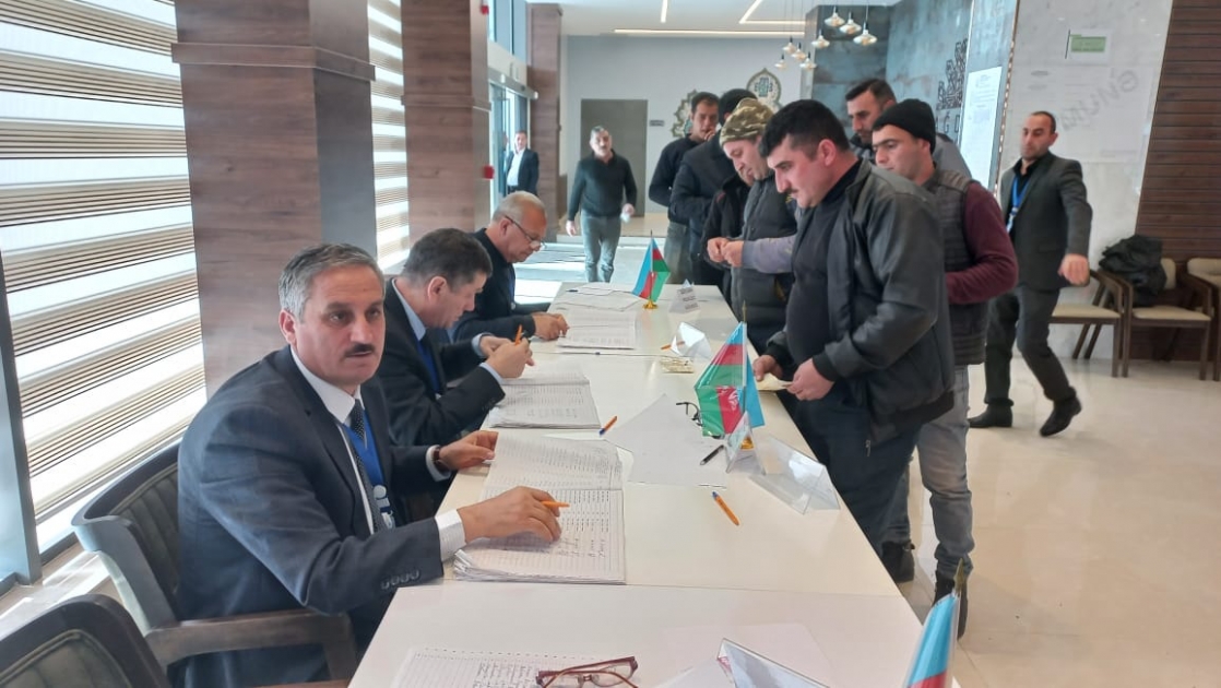 Azerbaijan’s president election: Voting underway at polling stations in liberated Aghdam