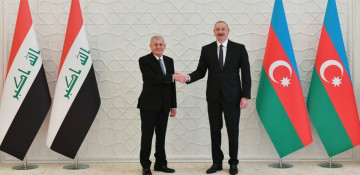 Iraq President makes a phone call to Azerbaijani President