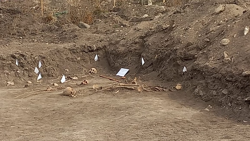 Azerbaijan discovers mass grave in liberated Khojaly (PHOTO)