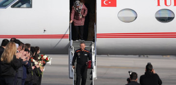Türkiye's 1st astronaut Gezeravcı arrives back home