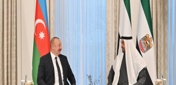 President of the United Arab Emirates congratulates President Ilham Aliyev