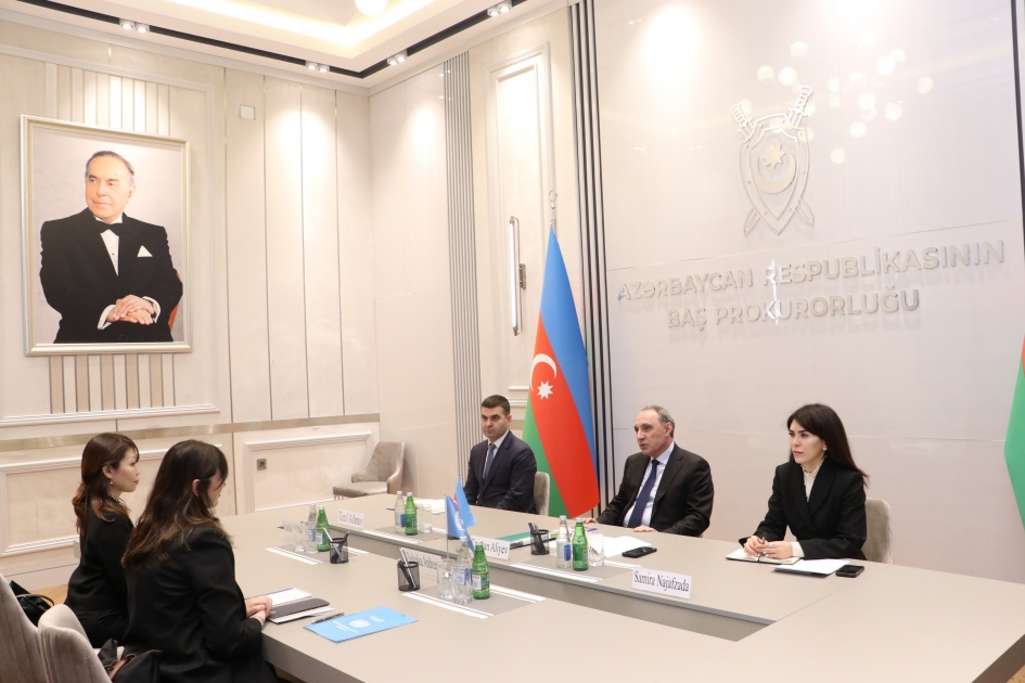 Azerbaijani Prosecutor General meets with UN Resident Coordinator