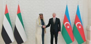 UAE Leader makes phone call to Azerbaijani President Ilham Aliyev