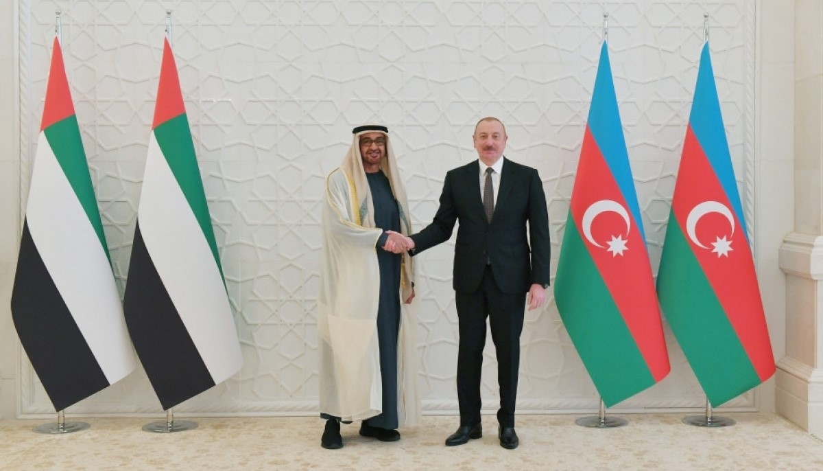 UAE Leader makes phone call to Azerbaijani President Ilham Aliyev