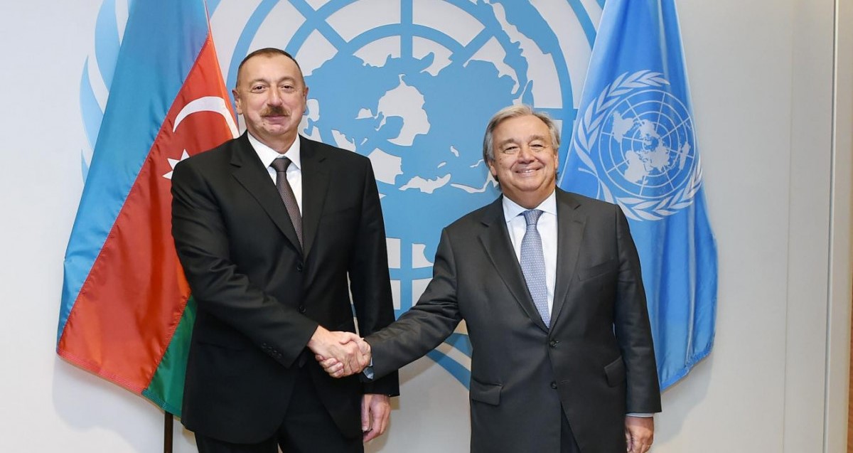 UN Secretary-General congratulates Azerbaijani President