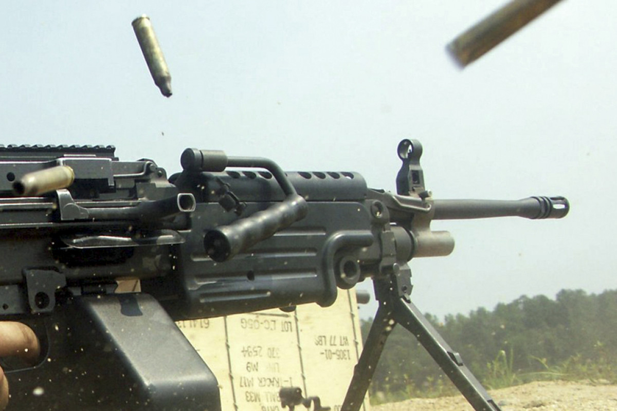 Armenian armed forces again open fire at Azerbaijani army's positions