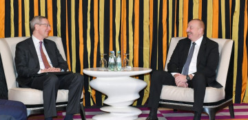 President of Azerbaijan Ilham Aliyev met with Managing Director of German Eastern Business Association in Munich