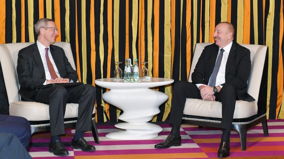 President of Azerbaijan Ilham Aliyev met with Managing Director of German Eastern Business Association in Munich