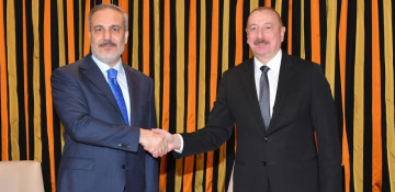President of Azerbaijan Ilham Aliyev met with Foreign Minister of Türkiye in Munich
