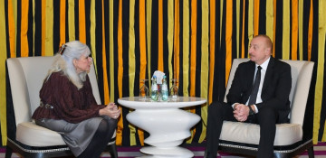 President Ilham Aliyev meets with Senior Vice President of Rockefeller Foundation in Munich