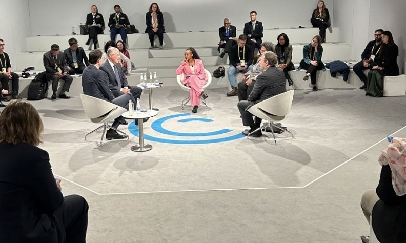 Azerbaijani minister of ecology delivers speech on COP29 in Munich