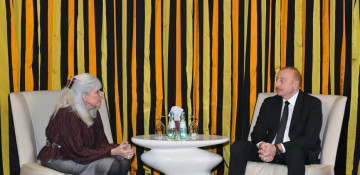 President Ilham Aliyev met with Senior Vice President of the Rockefeller Foundation in Munich