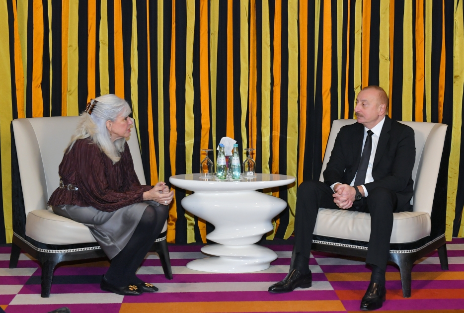 President Ilham Aliyev met with Senior Vice President of the Rockefeller Foundation in Munich