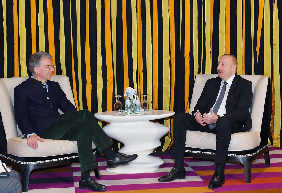 President Ilham Aliyev met with Chairman of Munich Security Conference