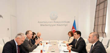 Azerbaijan's Minister of Culture meets Croatian delegation