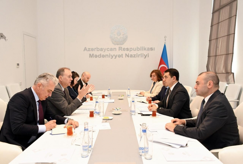 Azerbaijan's Minister of Culture meets Croatian delegation