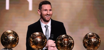 Lionel Messi donates eighth Ballon d'Or to Barcelona museum