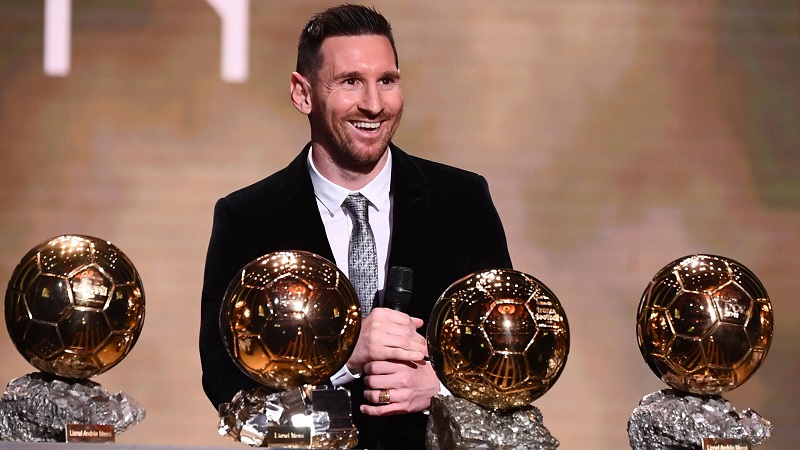 Lionel Messi donates eighth Ballon d'Or to Barcelona museum