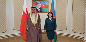 Azerbaijani parliament speaker meets with Bahraini counterpart