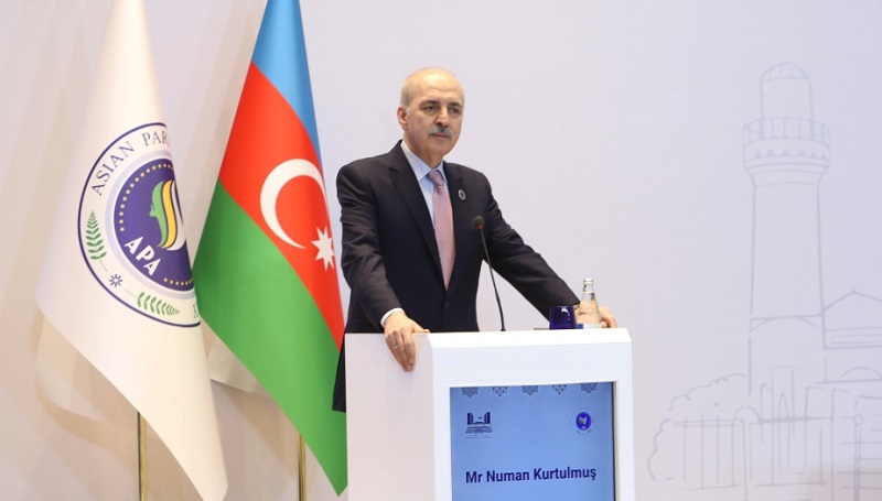 Numan Kurtulmus: Relations between Asian countries will be further strengthened during Azerbaijan's APA chairmanship