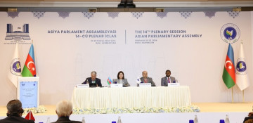 Baku-hosted 14th plenary session of Asian Parliamentary Assembly ends